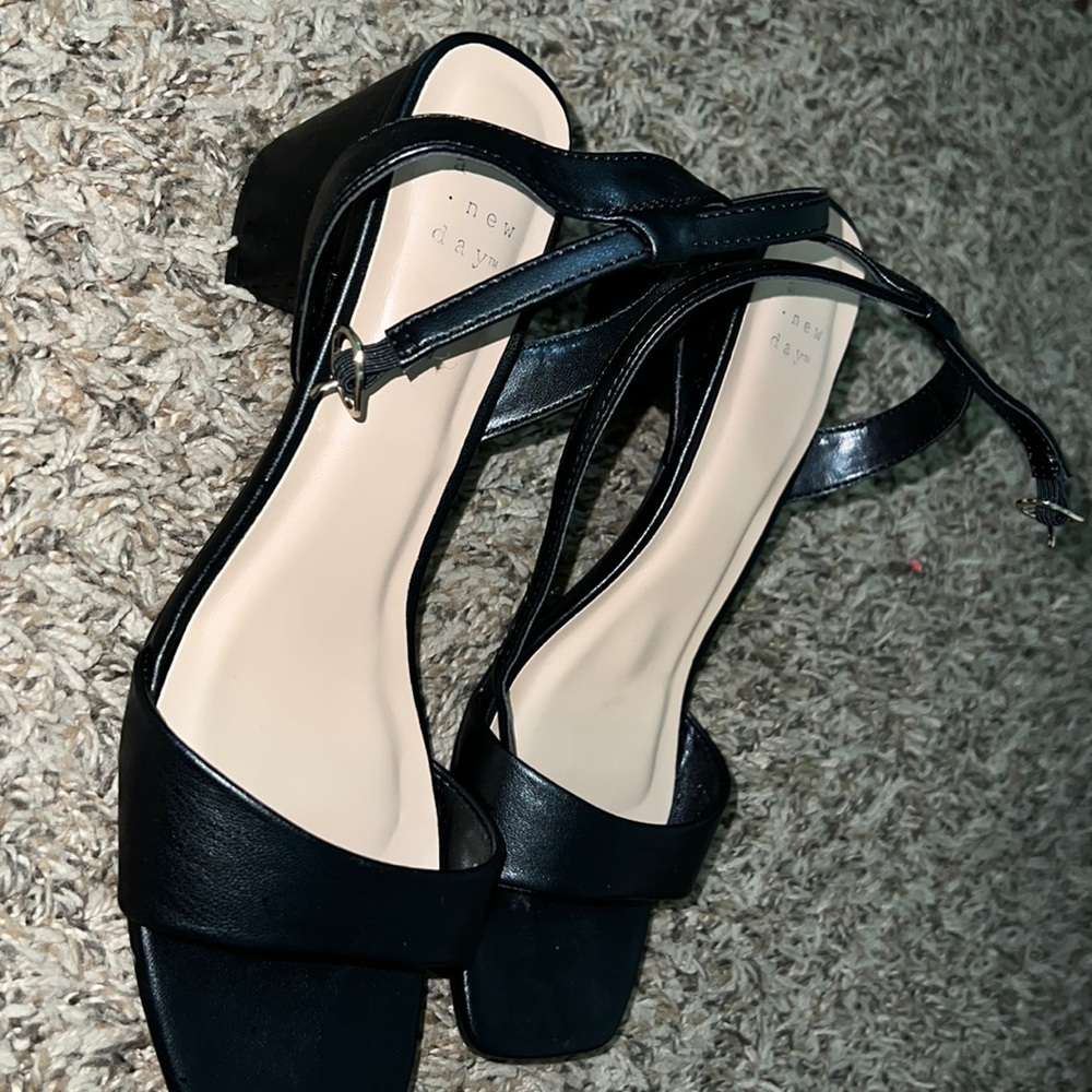 A NEW DAY BLACK HEELS